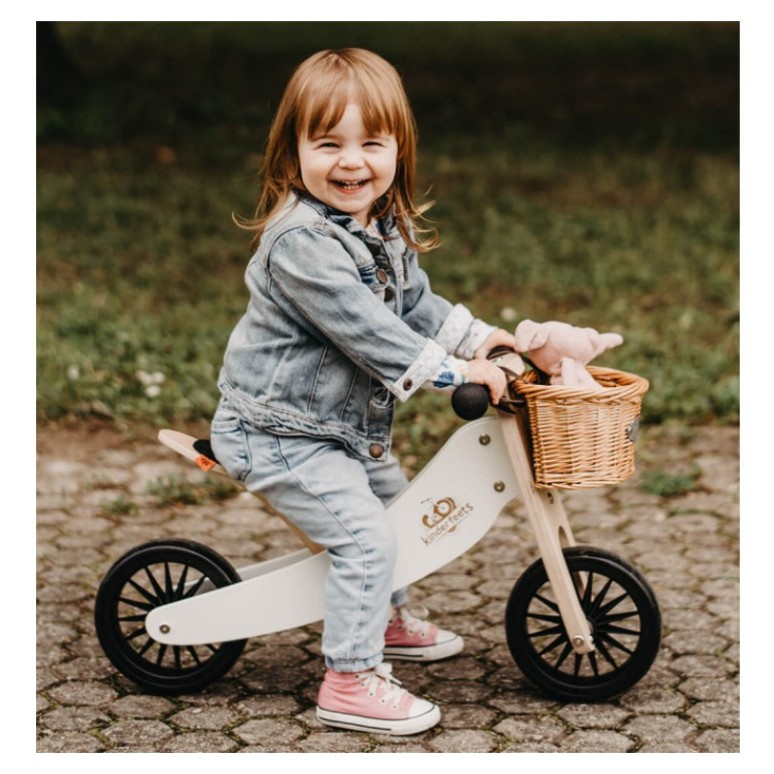 Lesen poganjalec TINY TOT PLUS 2v1 White