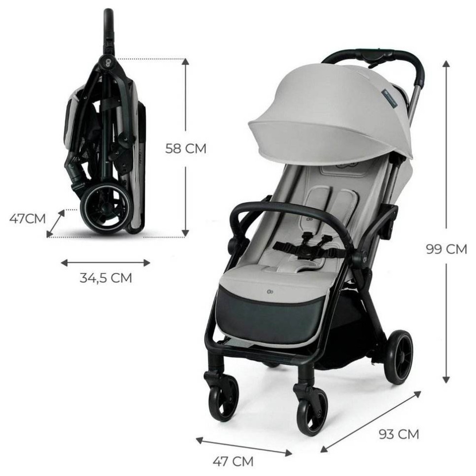 Sportska kolica APINO Dove Grey