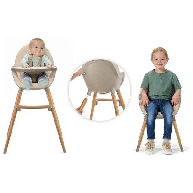 Stolček za hranjenje 2v1 FINI 2 Beige