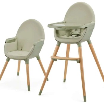 Stolček za hranjenje 2v1 FINI 2 Green