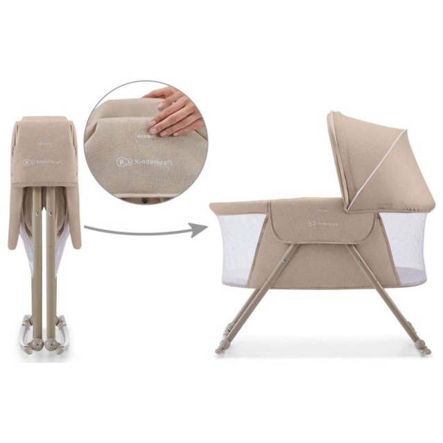 Prenosna postelja LOVI 3v1 Beige