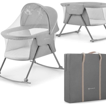 Prenosna postelja LOVI 3v1 Grey