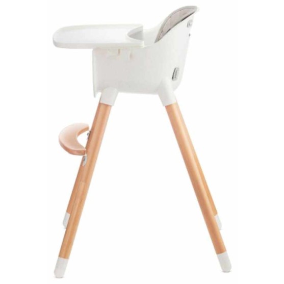 Stolček za hranjenje 2v1 SIENNA Grey