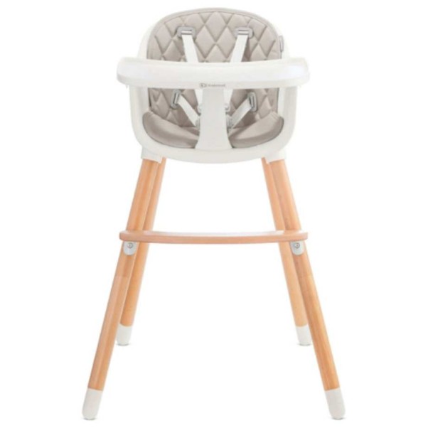 Stolček za hranjenje 2v1 SIENNA Grey