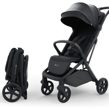 Otroški športni voziček Kinderkraft NUBI 3 Midnight Black