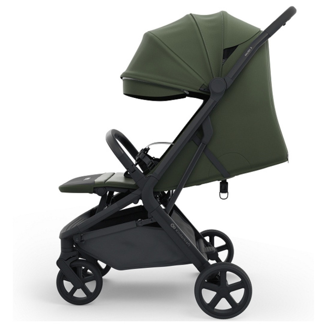 Otroški športni voziček Kinderkraft NUBI 3 Mystic Green