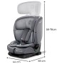 ONETO 3 Cool Grey - Kinderkraft autosjedalica I-Size 76-150 cm ONETO 3 Cool Grey - Kinderkraft autosjedalica I-Size 76-150 cm