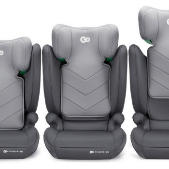 Avtosedež Kinderkraft I-Size I-SPARK Grey 100-150 cm