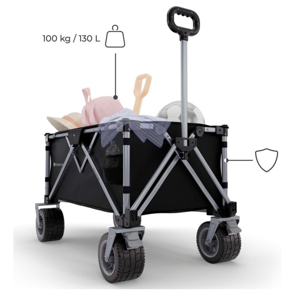 Kinderkraft ROLLSTER Black transportna kolica