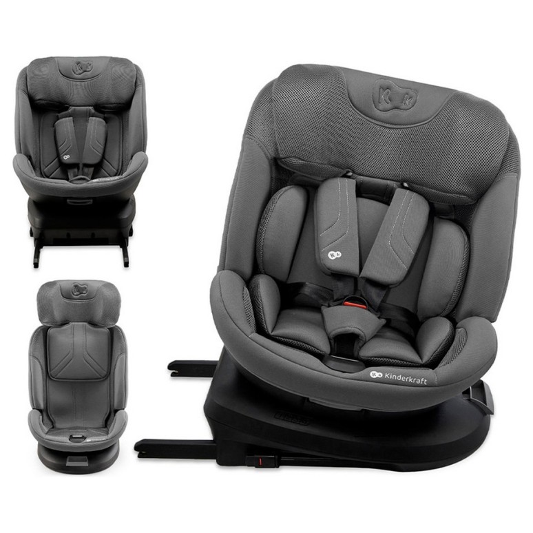 Avtosedež XPEDITION 3 Grey Kinderkraft I-Size 40-150 cm