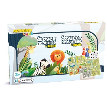 Človek ne jezi se + mlin Safari