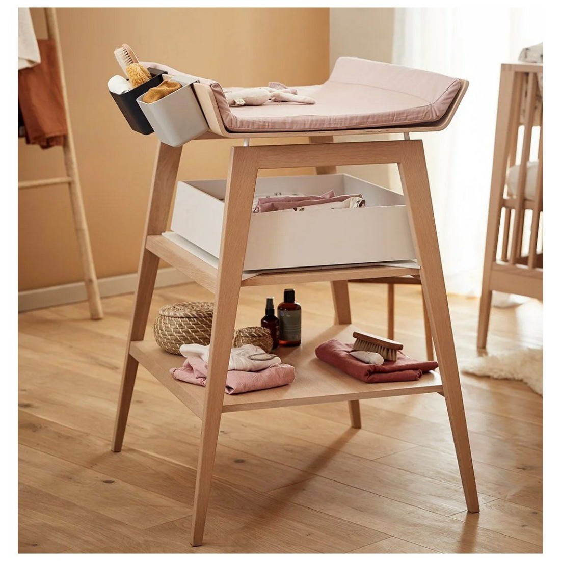 Prevleka za previjalno podlogo LINEA Dusty Rose Prevleka za previjalno podlogo LINEA Dusty Rose