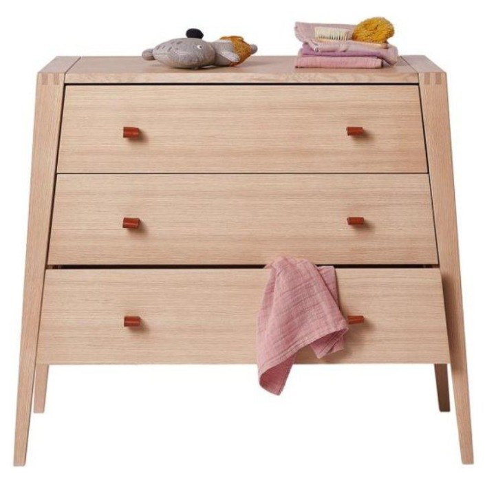 Lesena komoda LINEA Hrast