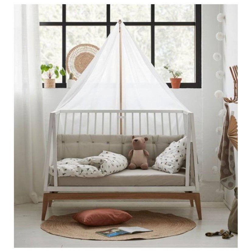 Ograja za posteljo LUNA White 120 x 60 cm