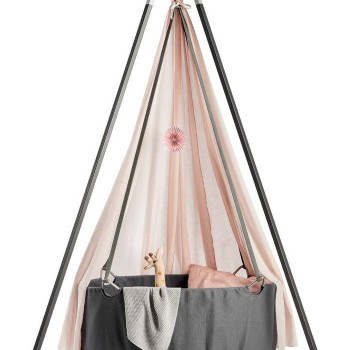 Baldahin Classic Pink za visečo zibelko Baldahin Classic Pink za visečo zibelko