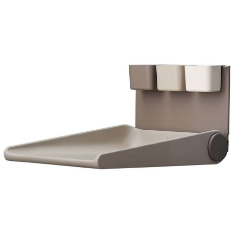 Stenska previjalna miza WALLY Cappuccino