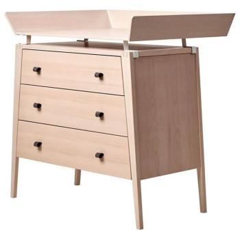 Dio za previjanje drvene komode Leander LINEA Bukva