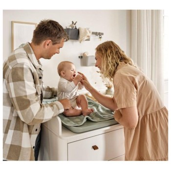 Previjalna podloga MATTY Sage Green