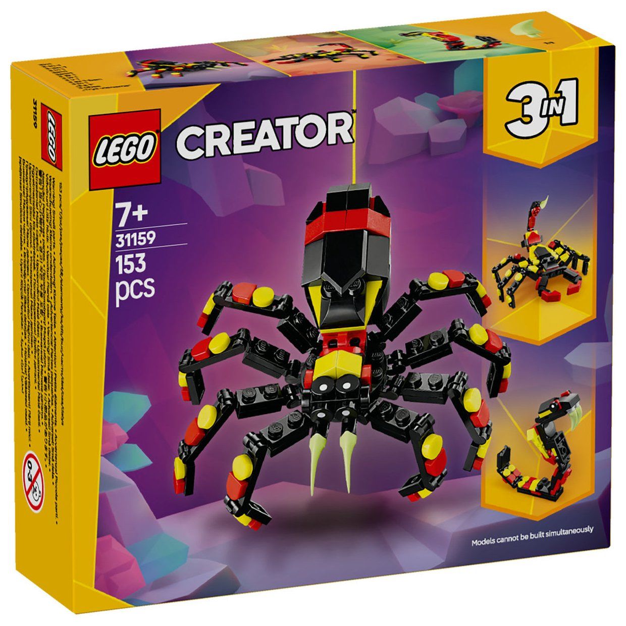 Lego® Creator 31159 Divje živali: presenetljivi pajek