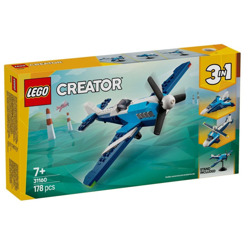 Lego® Creator 31160 Zračno vozilo: Tekmovalno letalo