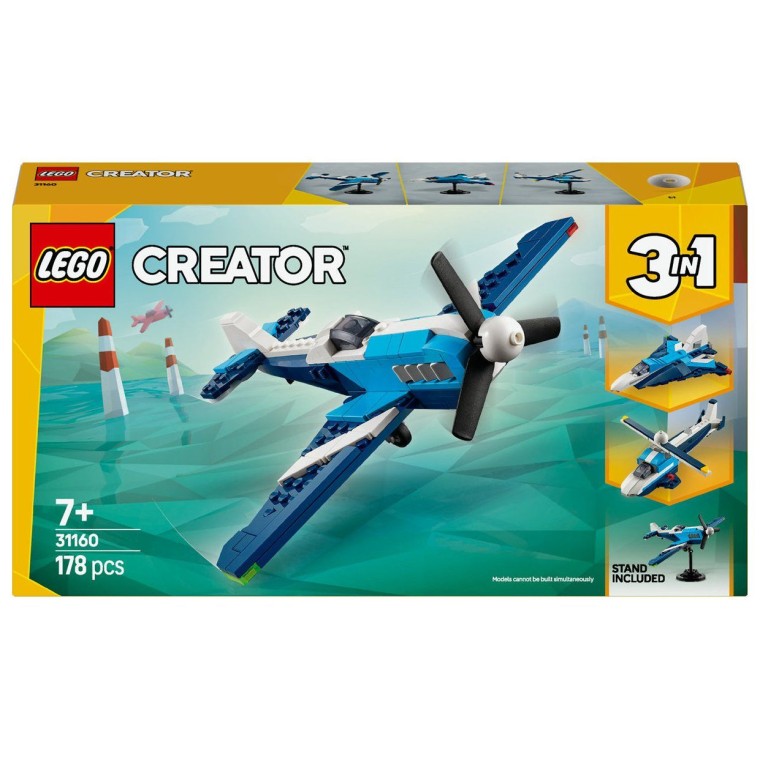 Lego® Creator 31160 Zračno vozilo: Tekmovalno letalo