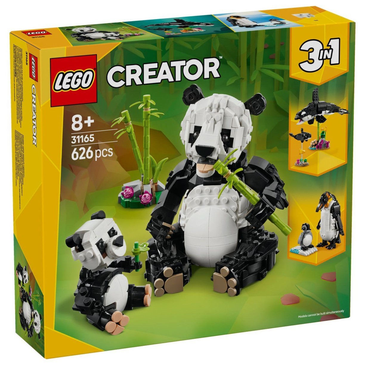 Lego® Creator 31165 Divje živali: družina pand
