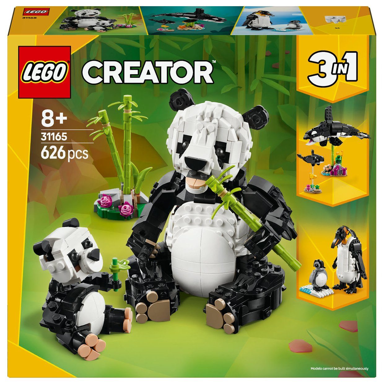 Lego® Creator 31165 Divje živali: družina pand