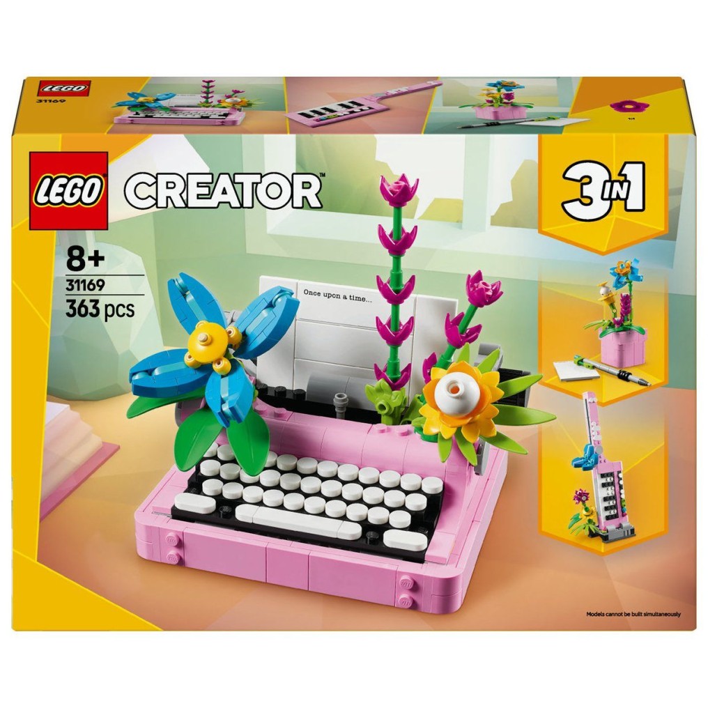 Lego® Creator 31169 Pisalni stroj s cvetlicami