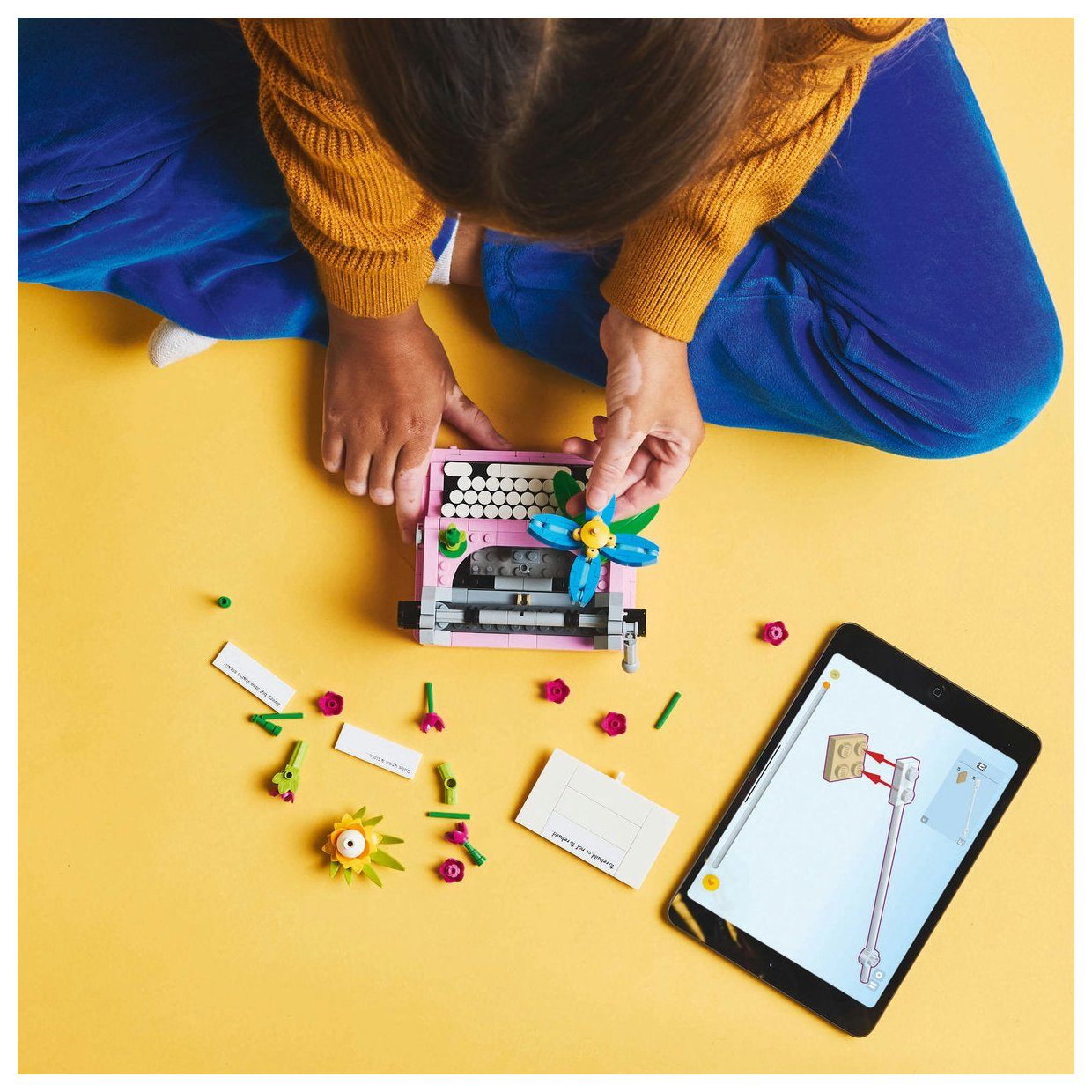 Lego® Creator 31169 Pisalni stroj s cvetlicami