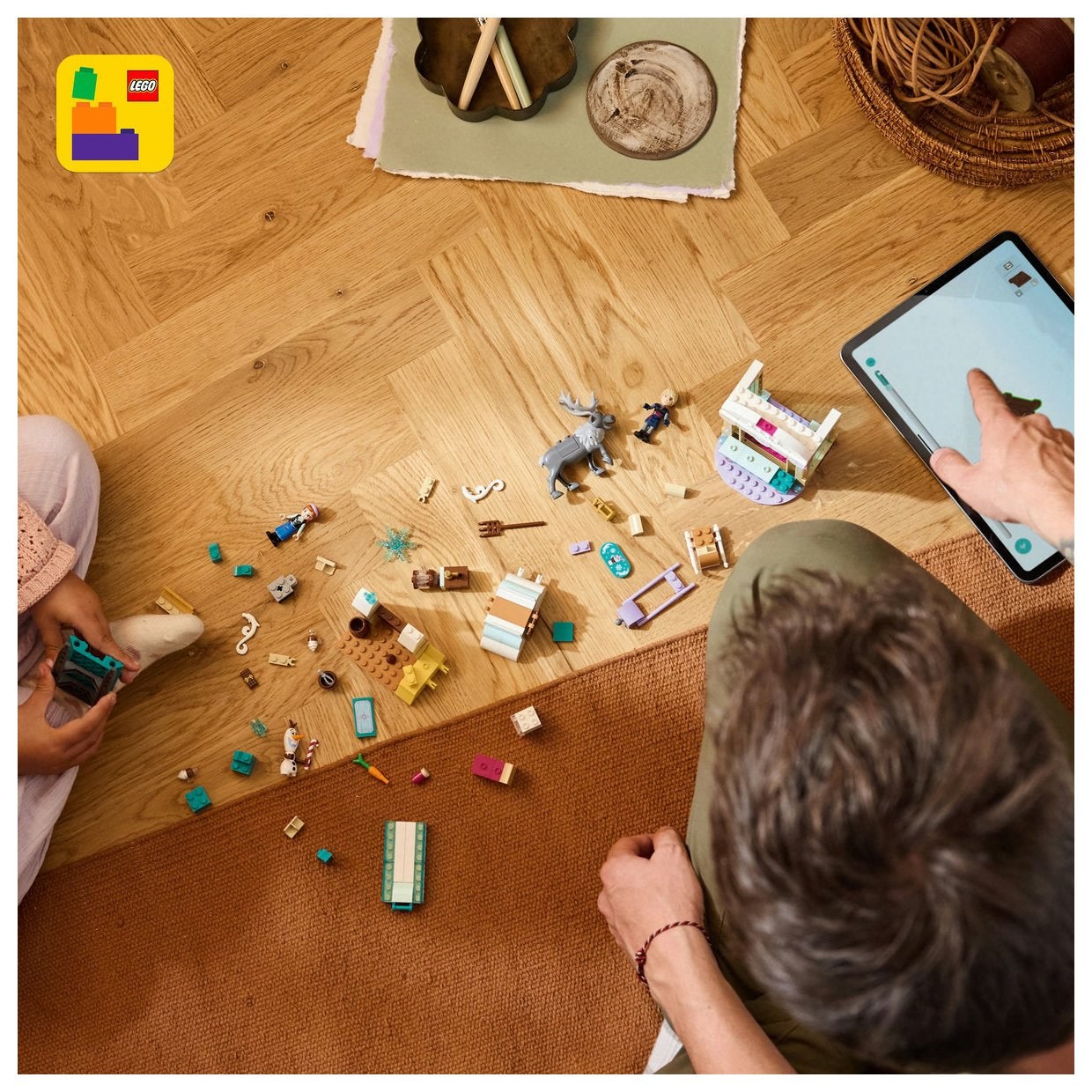 Lego® Disney Princess™ 43256 Anina dogodivščina s sanmi