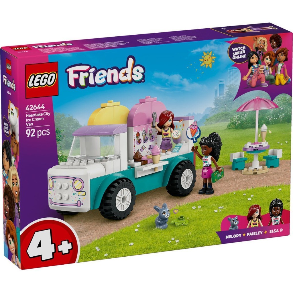 Lego® Friends 42644 Sladoledarski kombi v Heartlake Cityju