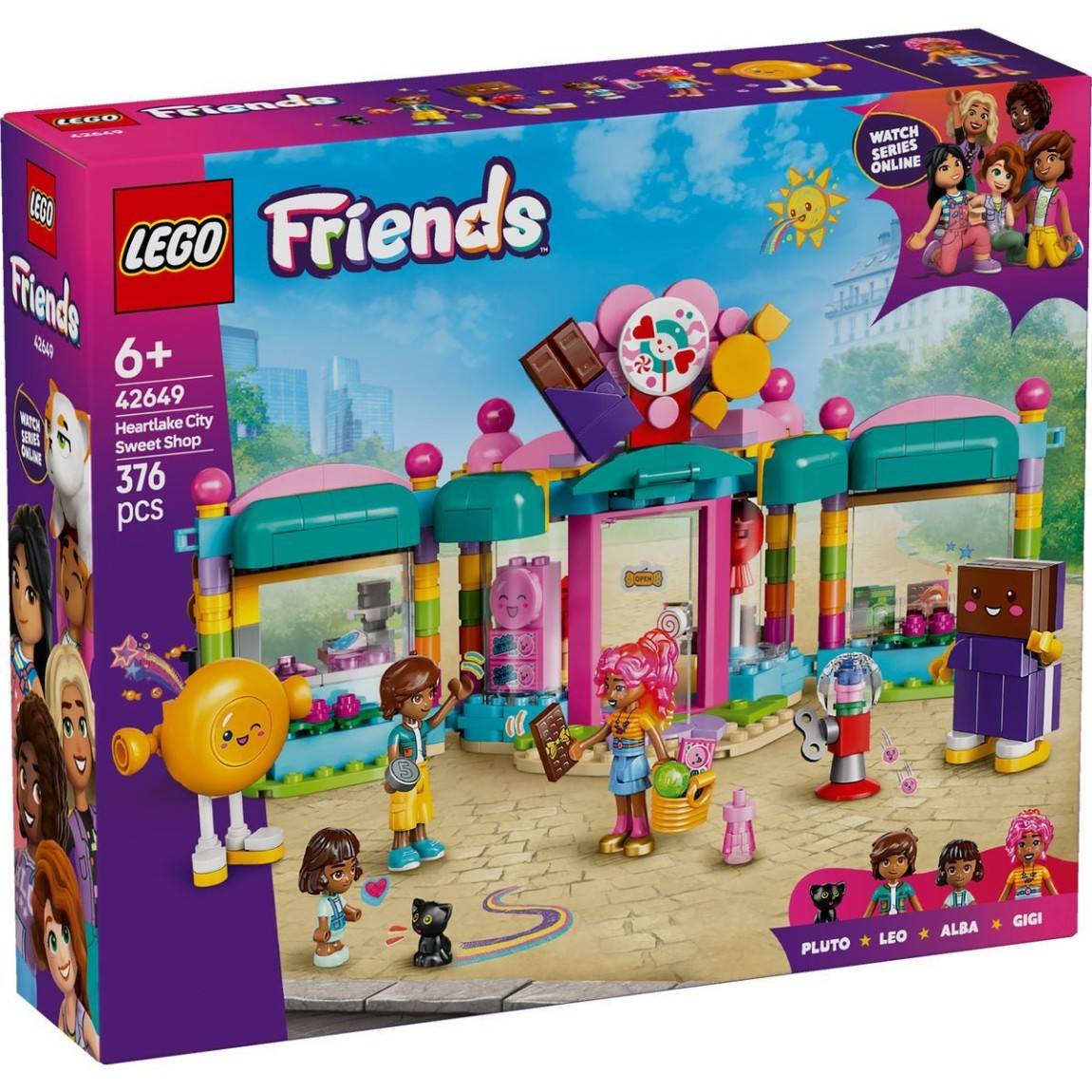 Lego® Friends 42649 Trgovina z bomboni v Heartlake Cityju
