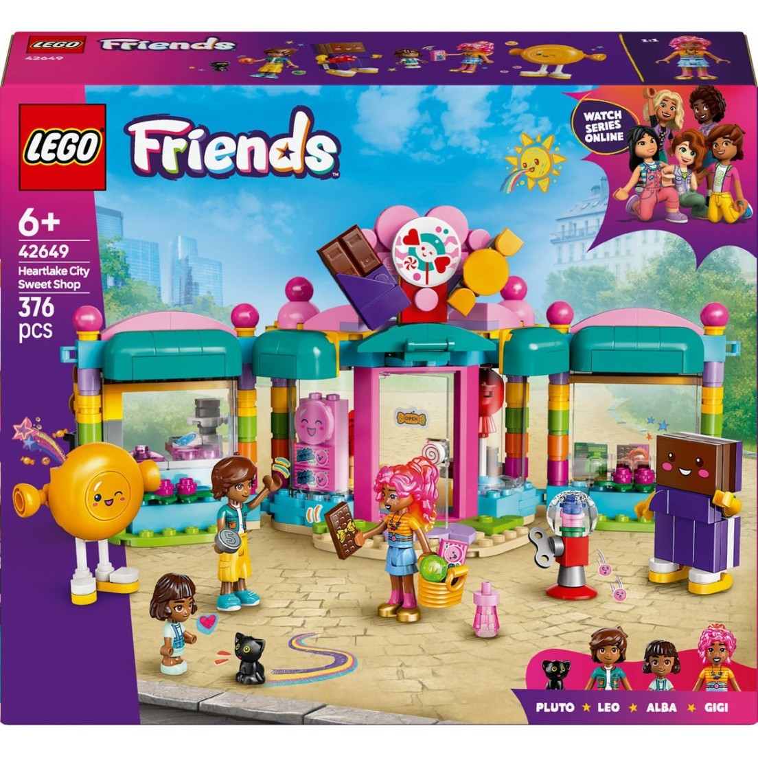 Lego® Friends 42649 Trgovina z bomboni v Heartlake Cityju