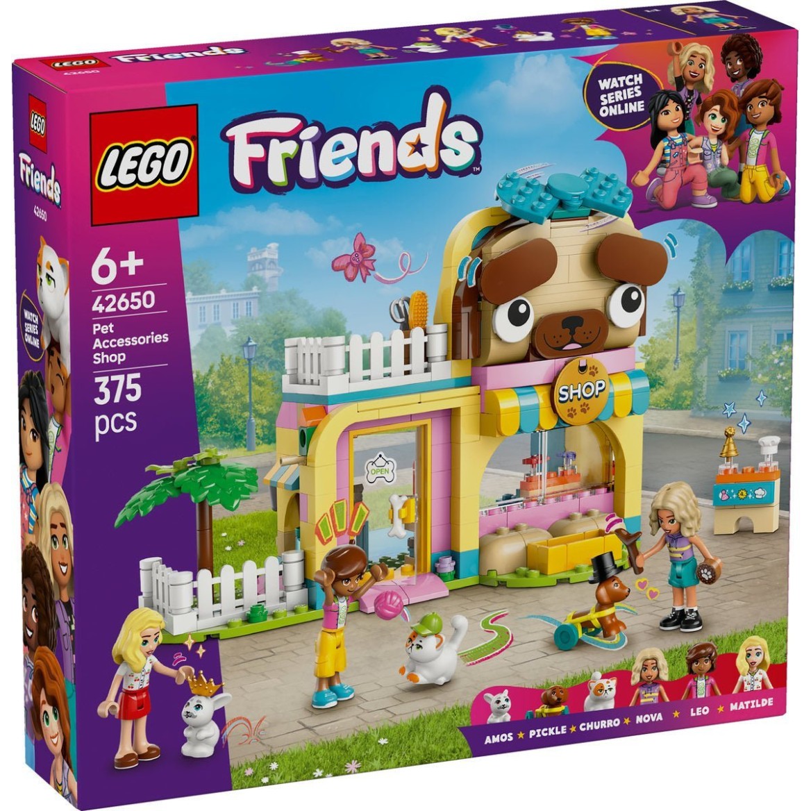 Lego® Friends 42650 Trgovina z opremo za male živali