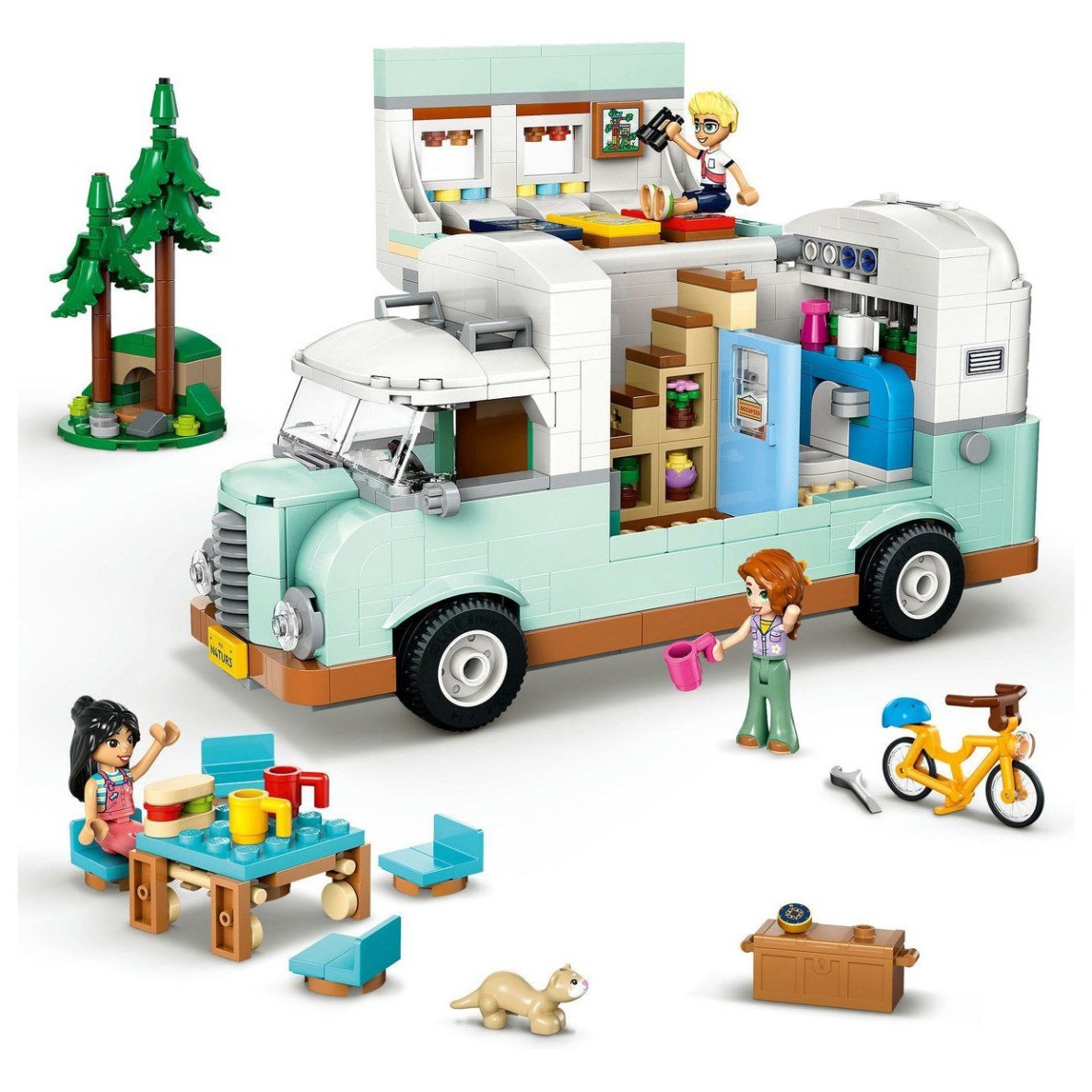 Lego® Friends 42663 Pustolovščina z avtodomom prijateljstva