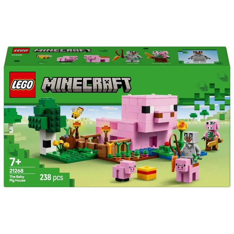 Lego® Minecraft® 21268 Hiša Mali pujsek Lego® Minecraft® 21268 Hiša Mali pujsek