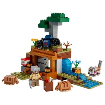 Lego® Minecraft® 21269 Odprava v pasavčev rudnik