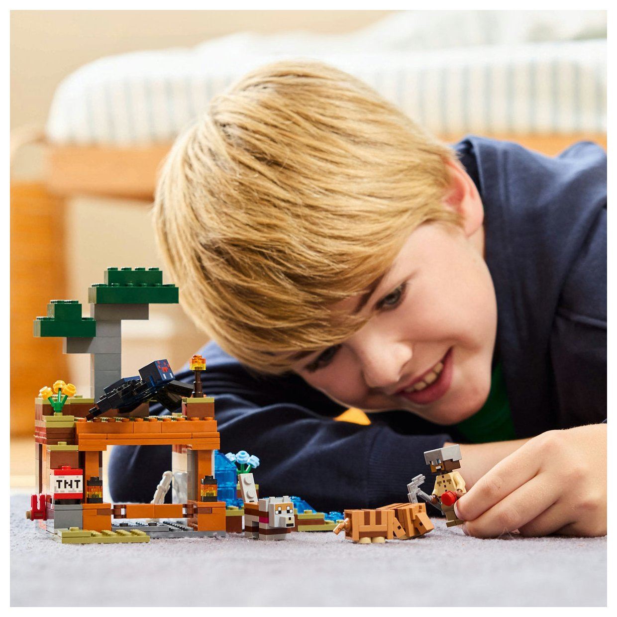 Lego® Minecraft® 21269 Odprava v pasavčev rudnik