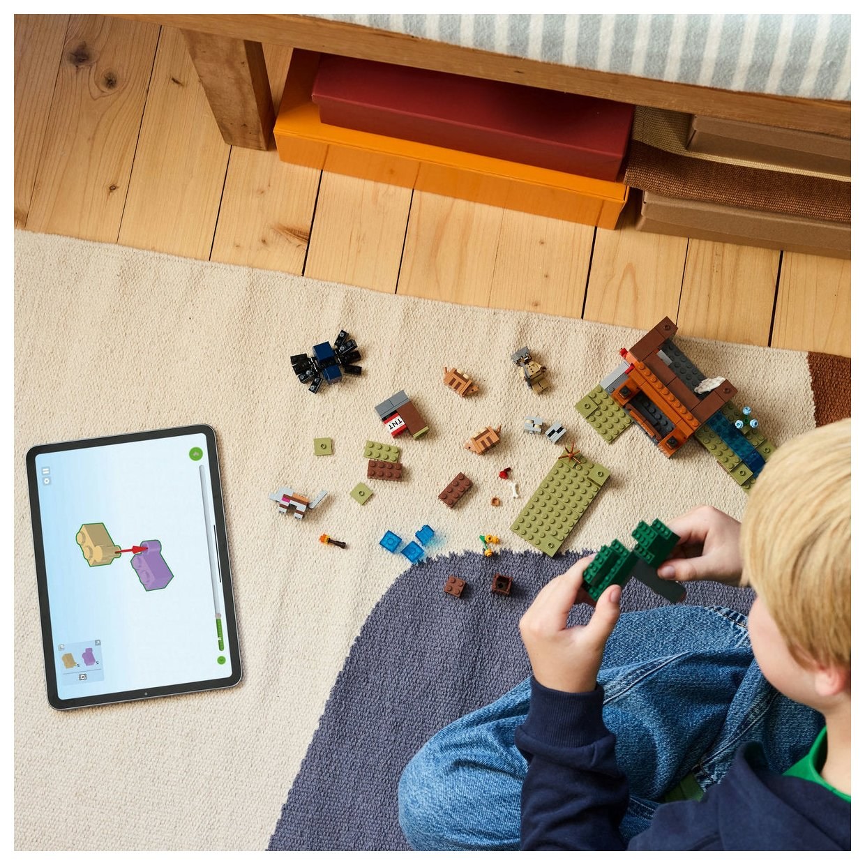 Lego® Minecraft® 21269 Odprava v pasavčev rudnik