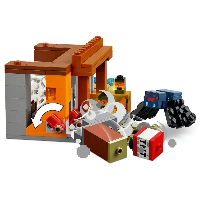 Lego® Minecraft® 21269 Odprava v pasavčev rudnik