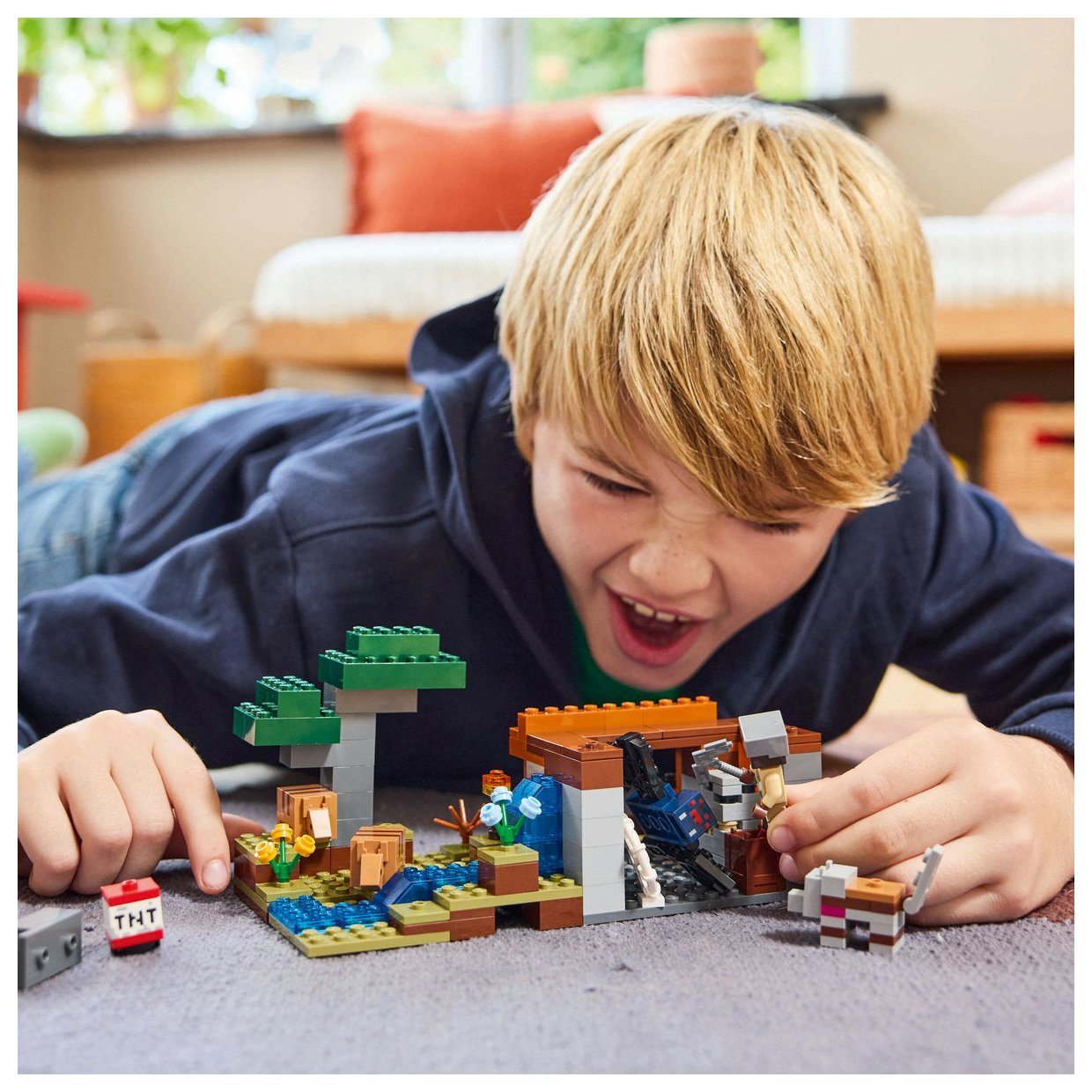 Lego® Minecraft® 21269 Odprava v pasavčev rudnik