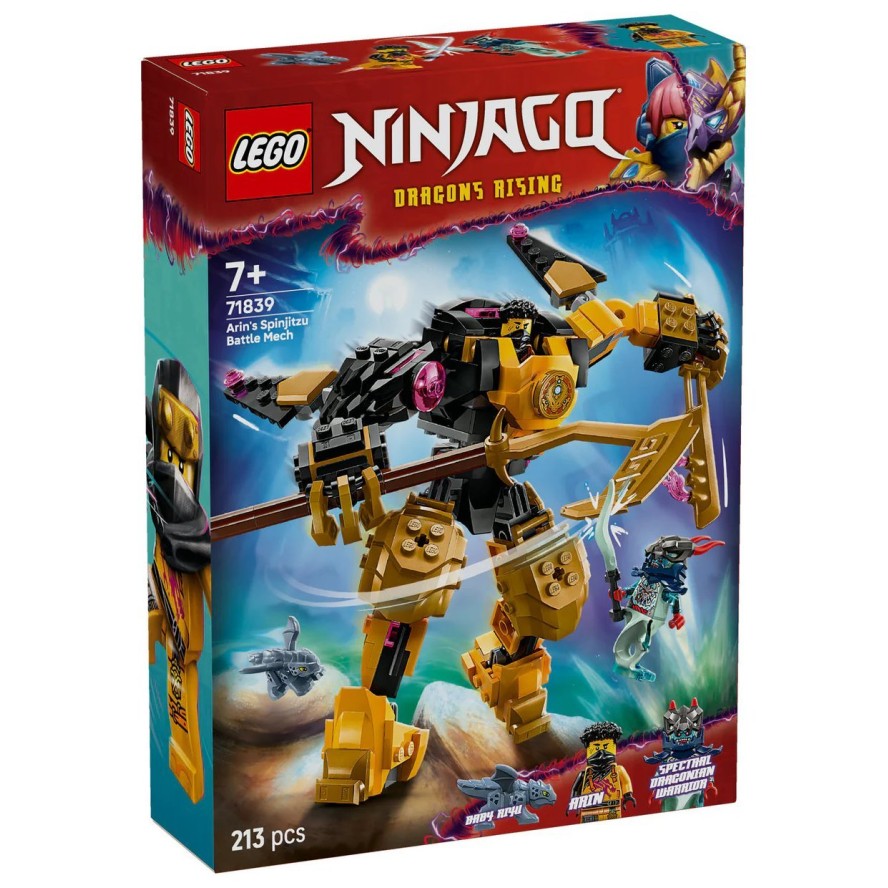 Lego® Ninjago® 71839 Arinov bojni robotski oklep za Spinjitzu