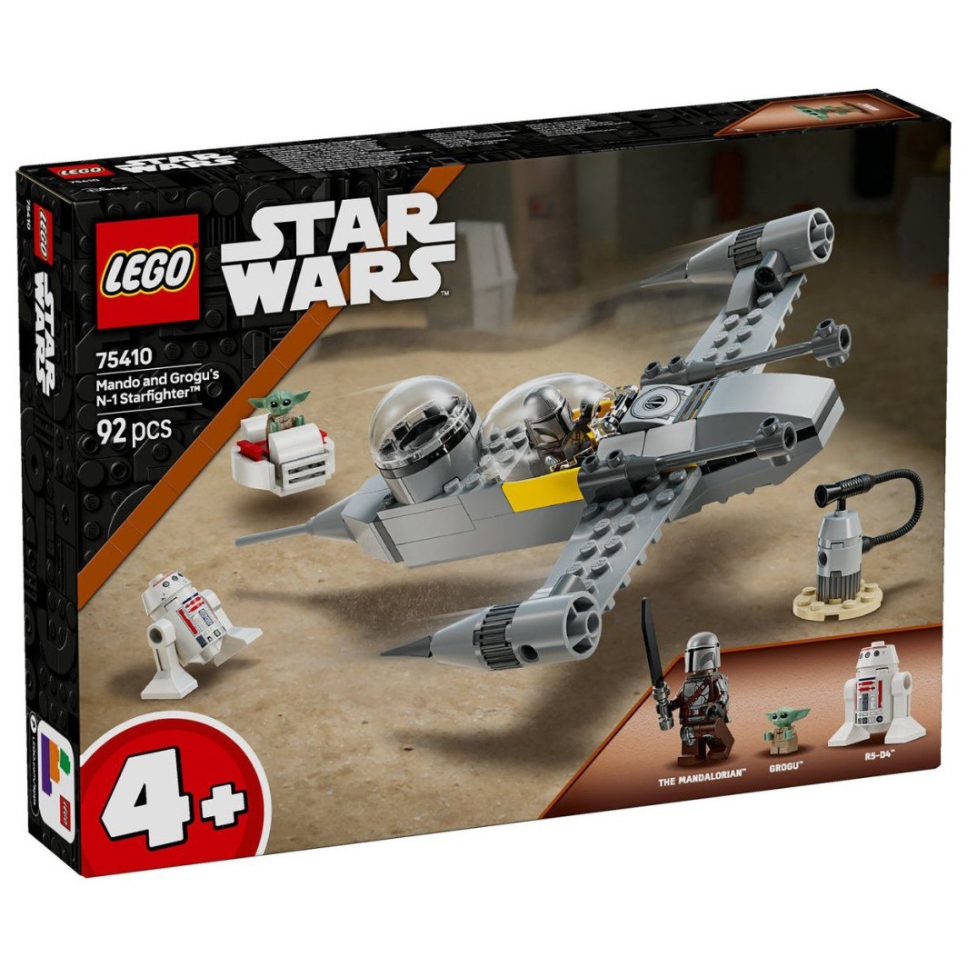 Lego® Star Wars™ 75410 Mandojev in Grogujev N-1 zvezdni lovec™
