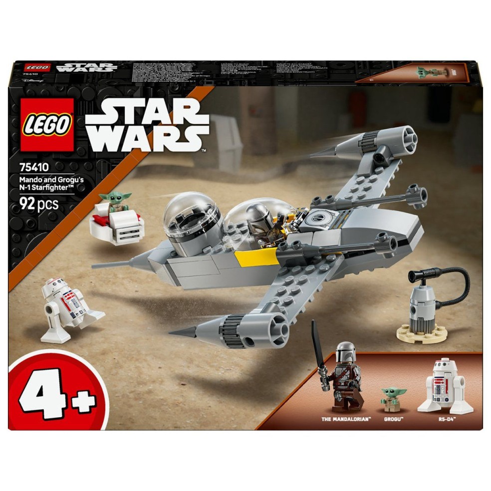 Lego® Star Wars™ 75410 Mandojev in Grogujev N-1 zvezdni lovec™