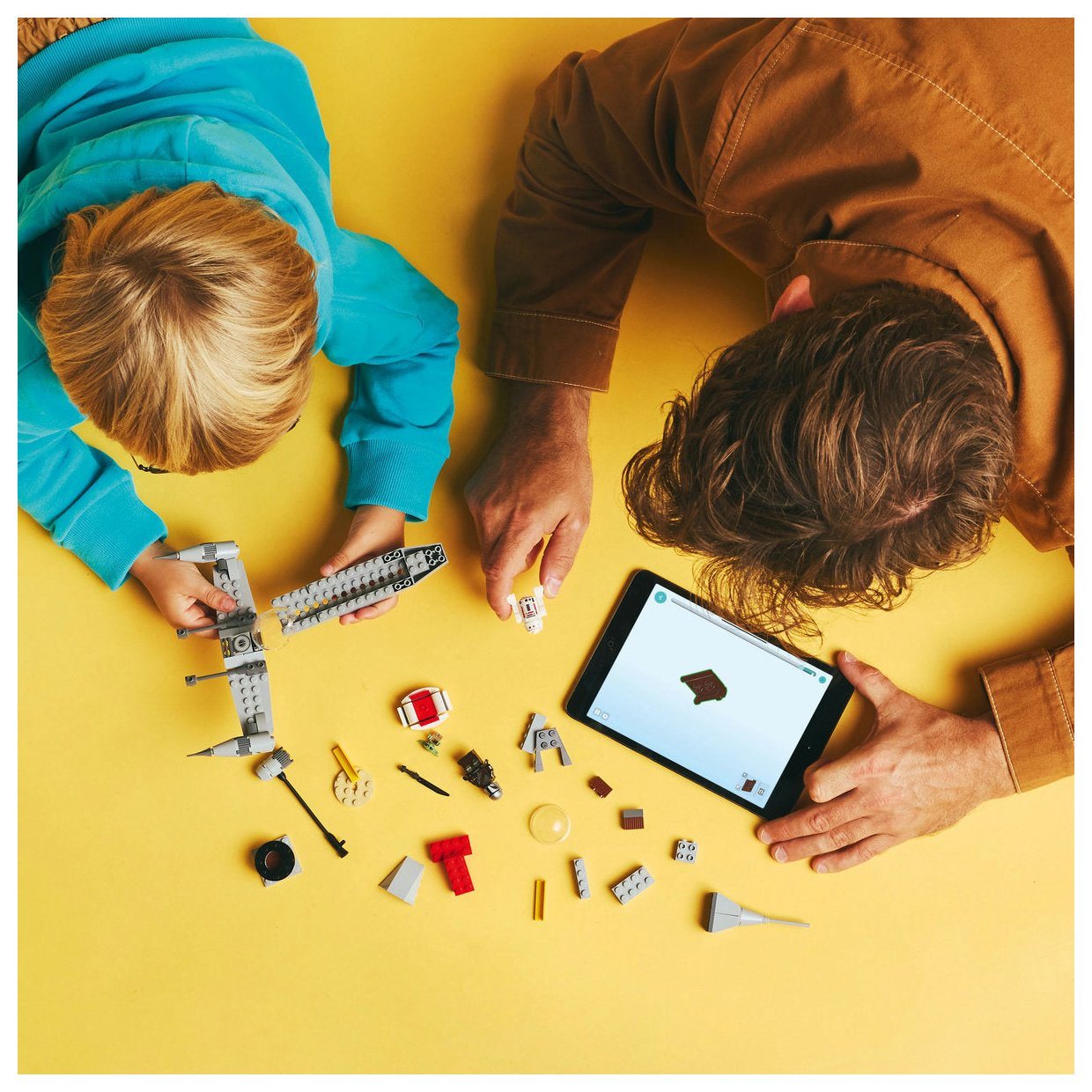 Lego® Star Wars™ 75410 Mandojev in Grogujev N-1 zvezdni lovec™