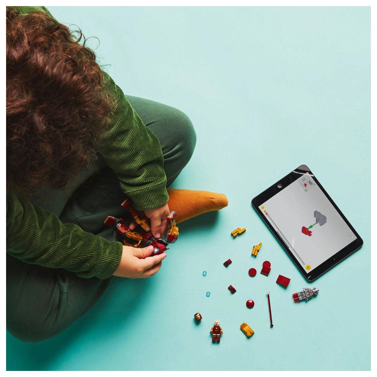 Lego® Super Heroes 76307 Robotski oklep Iron Man proti Ultronu