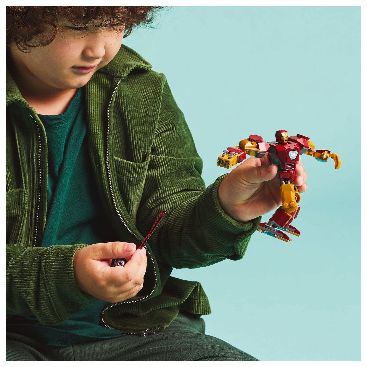 Lego® Super Heroes 76307 Robotski oklep Iron Man proti Ultronu