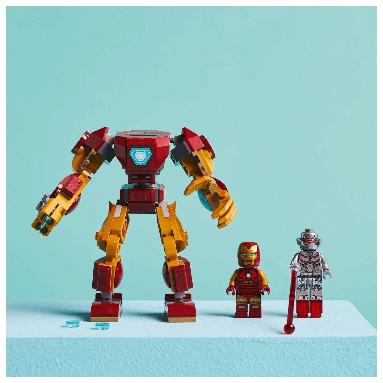 Lego® Super Heroes 76307 Robotski oklep Iron Man proti Ultronu
