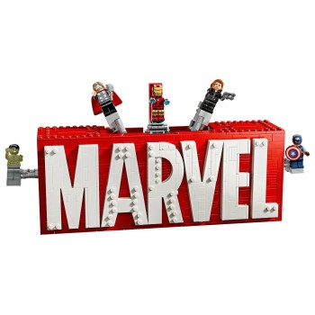 Lego® Super Heroes 76313 Logotip in minifigure MARVEL