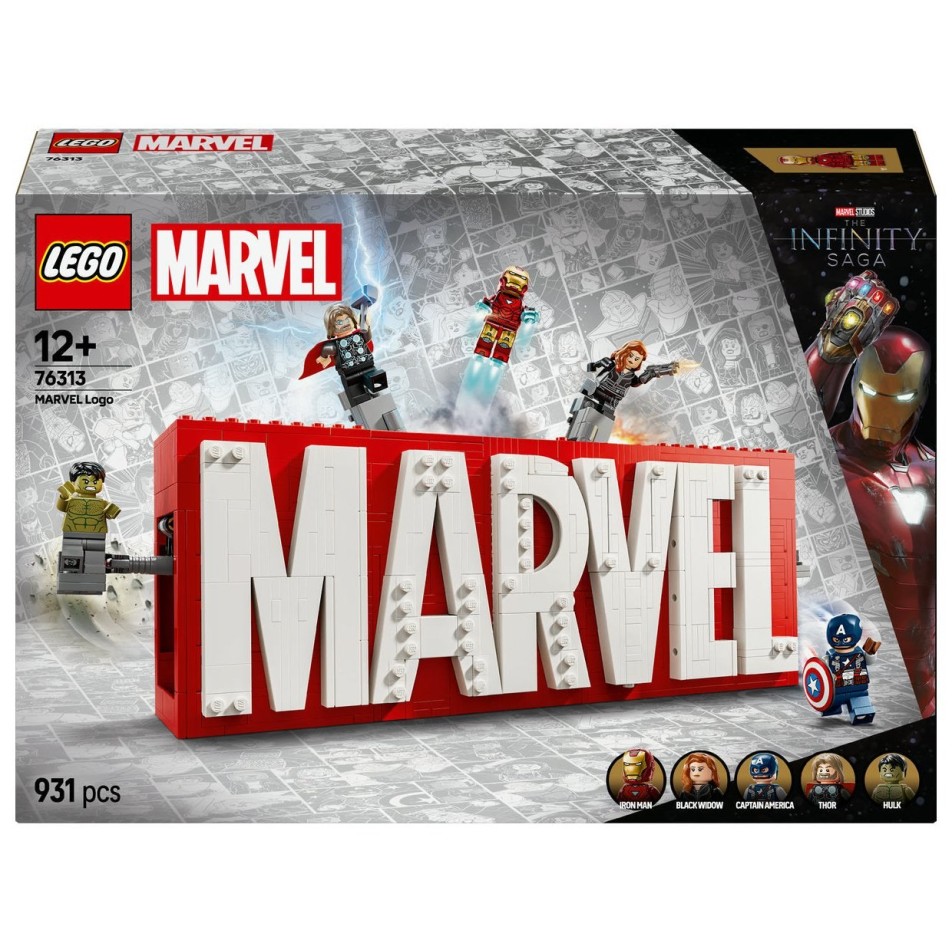 Lego® Super Heroes 76313 Logotip in minifigure MARVEL